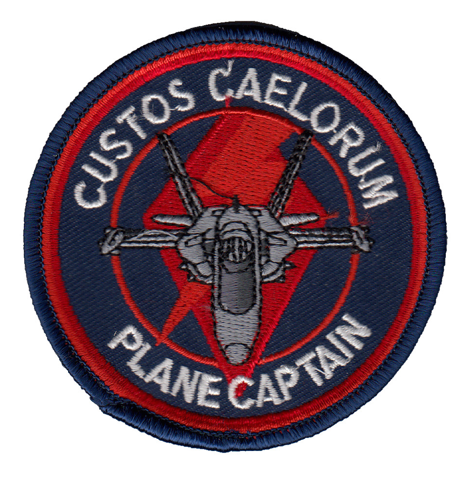 VMFA-251 THUNDERBOLTS CUSTOS CAELORUM PLANE CAPTAIN SHOULDER PATCH
