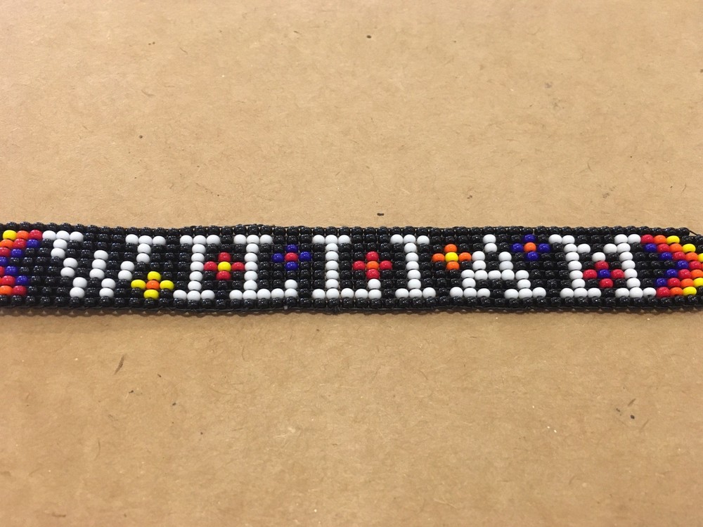 Model #A105, Czech Hand Beaded Bracelet.