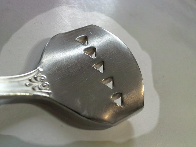 Corn Kernel Slitter Scraper Reed Barton Silverplate Pompeian 1930's RARE