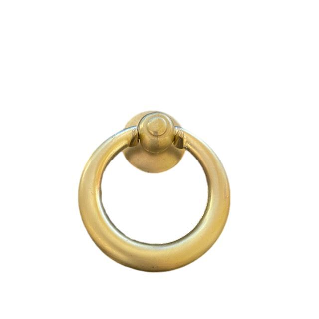 1-7/8" Large Ring Pull Satin Brass