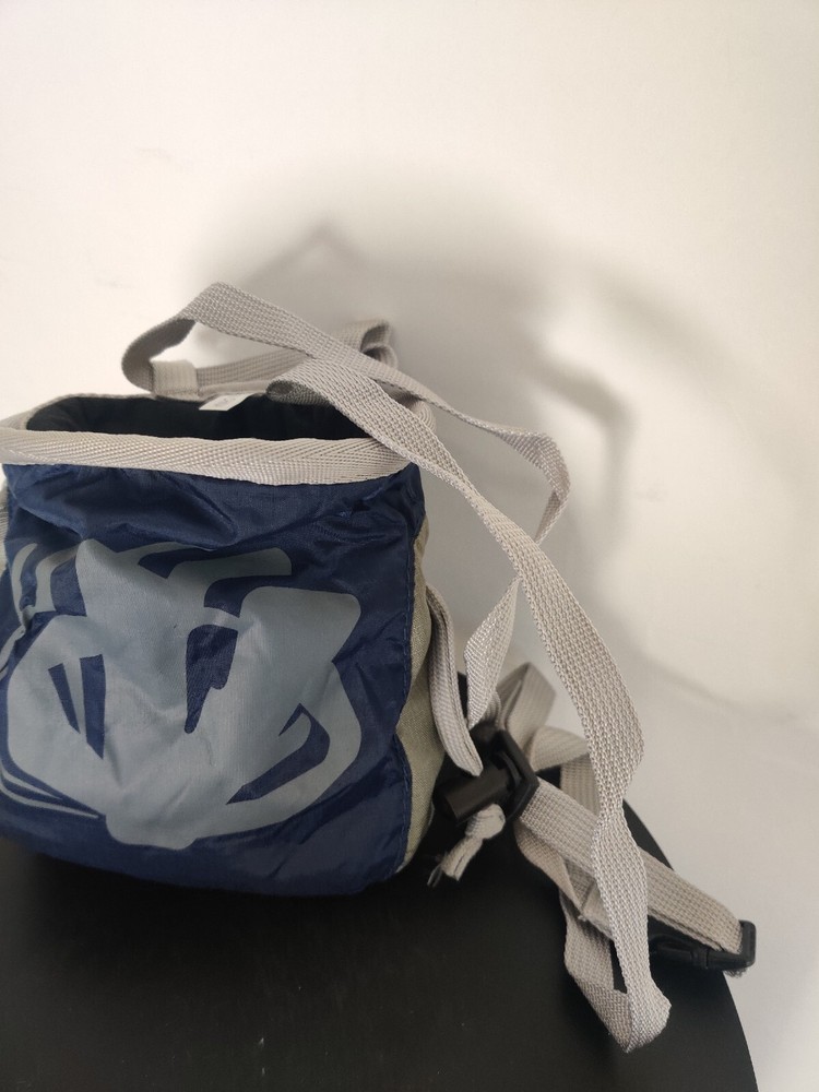 Evolv Roundtangular knit rare Chalkbag - Climbing Boulder OCEAN
