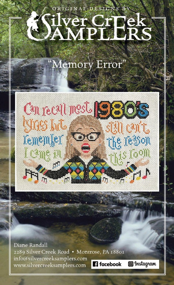 Memory Error by Silver Creek Samplers cross stitch pattern