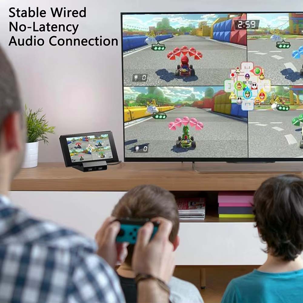 Multi-Functional Versatile Heat-Dissipating Switch Cooling & Screen Casting Dock