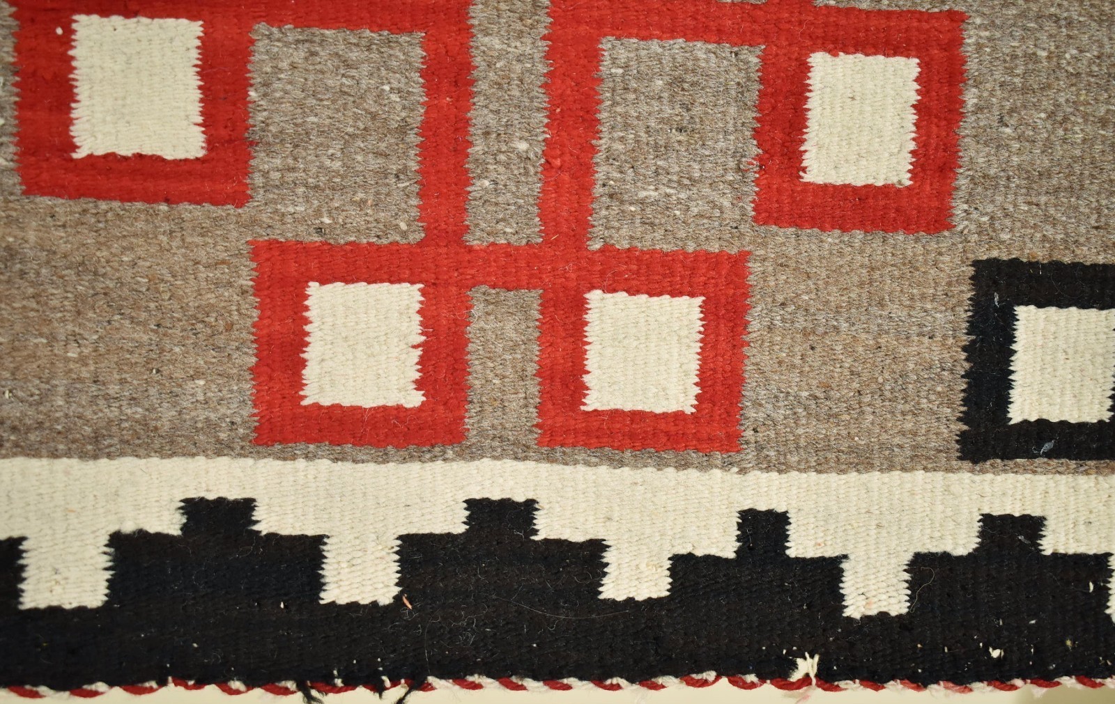 Antique Navajo Rug Klagetoh Native American Indian Vintage Weaving 31" X 48"