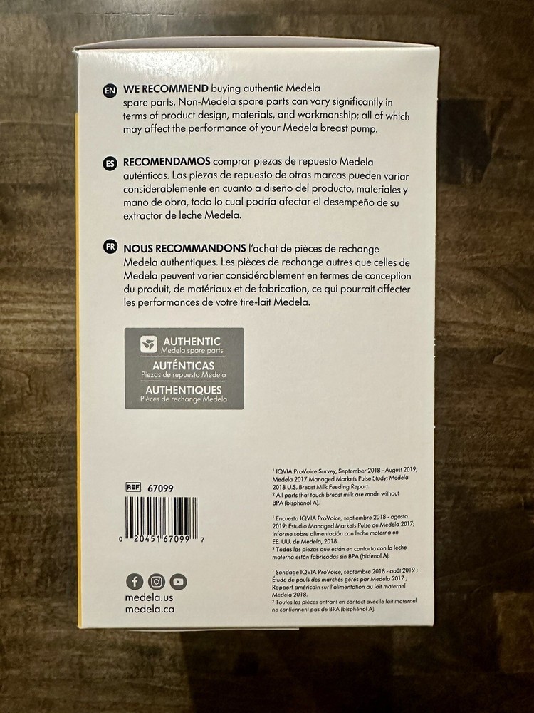 Medela Symphony Double Pumping Kit System, Made Without BPA