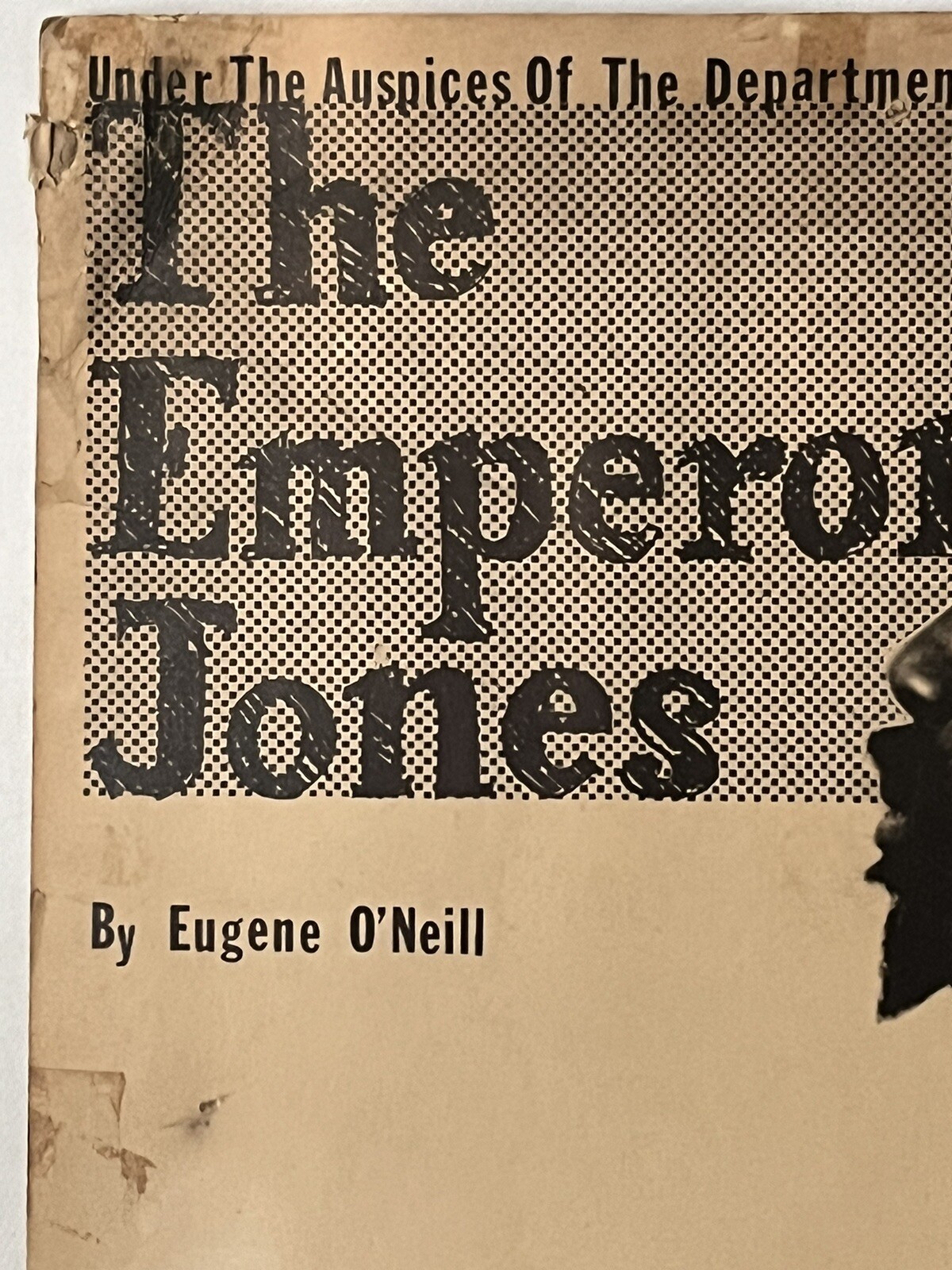 Vintage Rare 1964 LeRoi Jones Amiri Baraka DUTCHMAN U. Of Michigan Flyer Poster