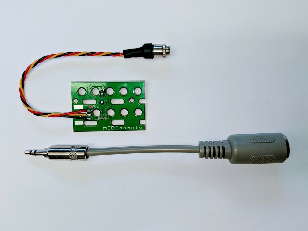 KORG Volca Sample solder-less MIDI out modification board