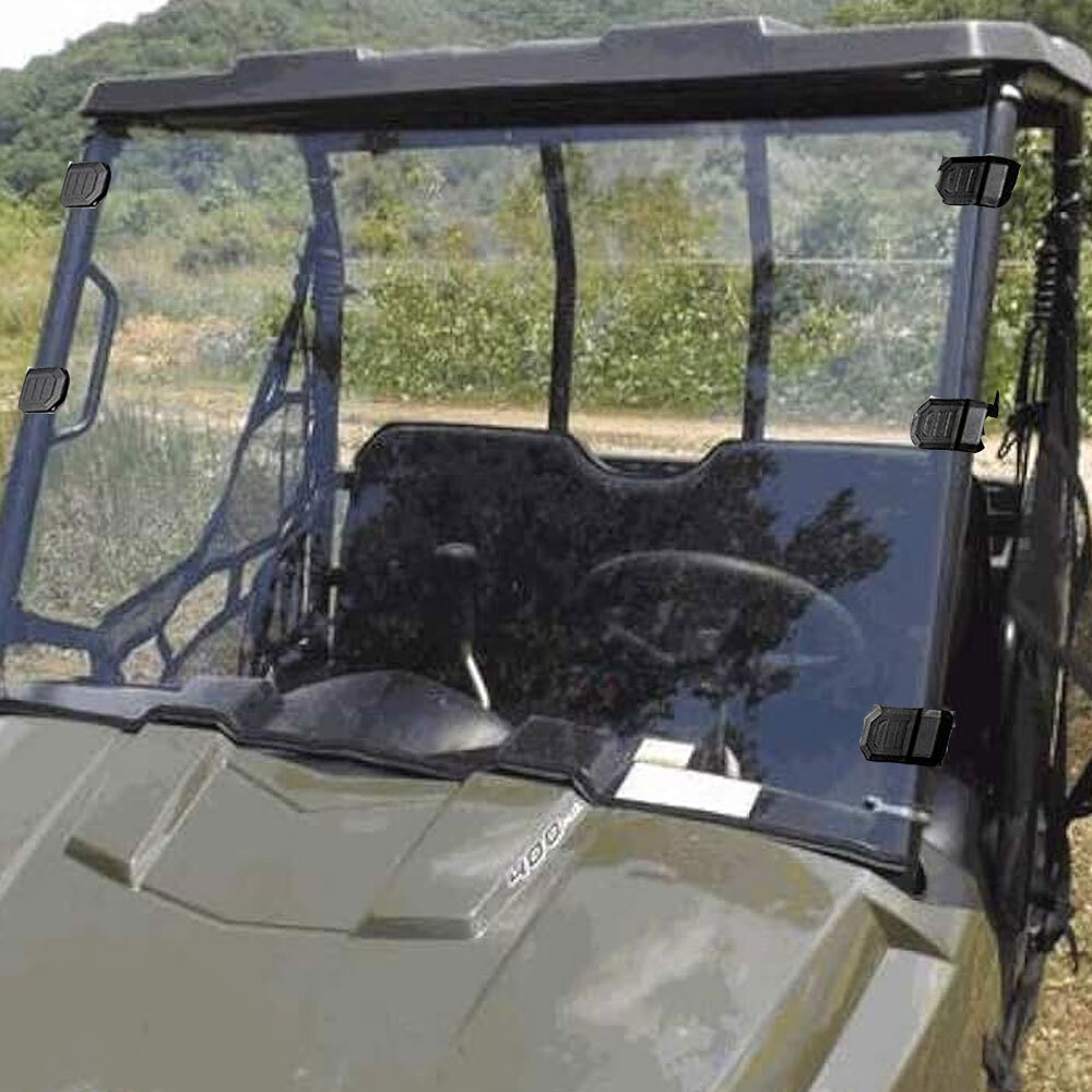 UTV Front Full Windshield Window For Polaris Ranger 400 570 EV 500 800 Midsize