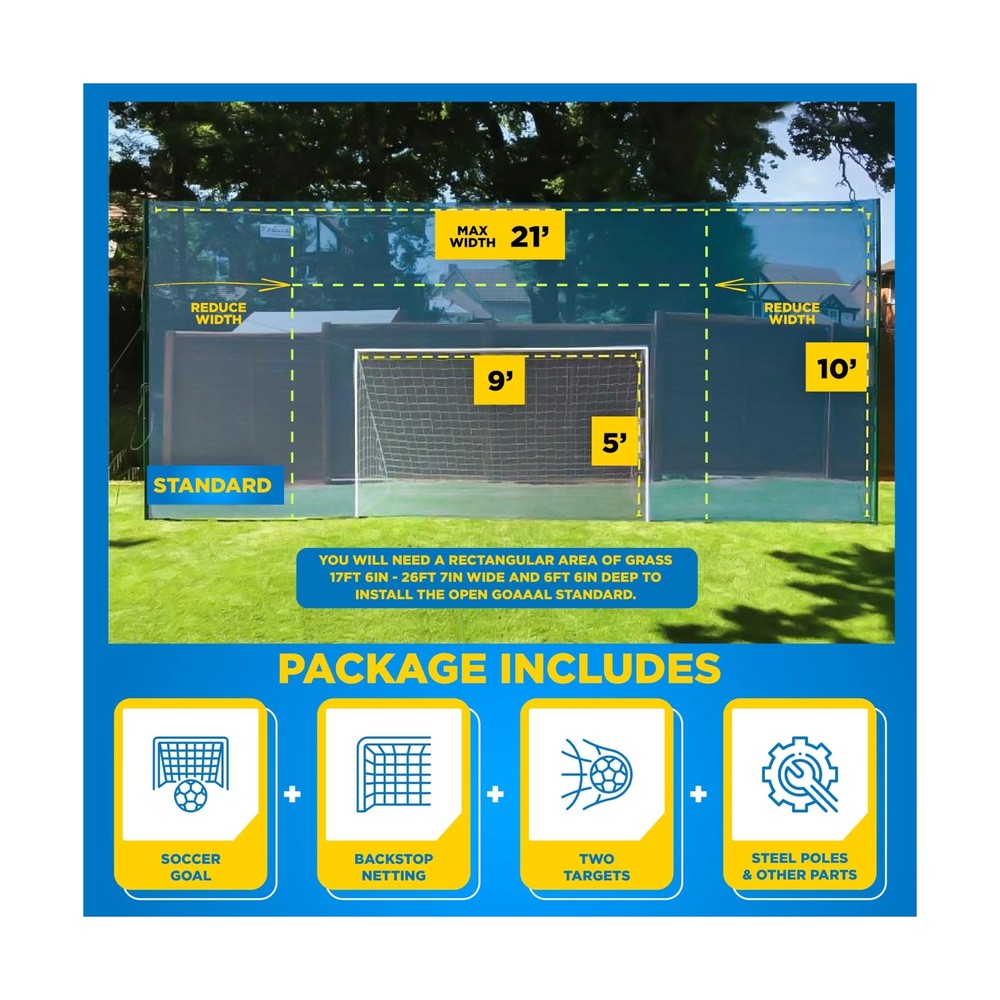 3-in-1 Trainer (9ft x 5ft) Standard One Size
