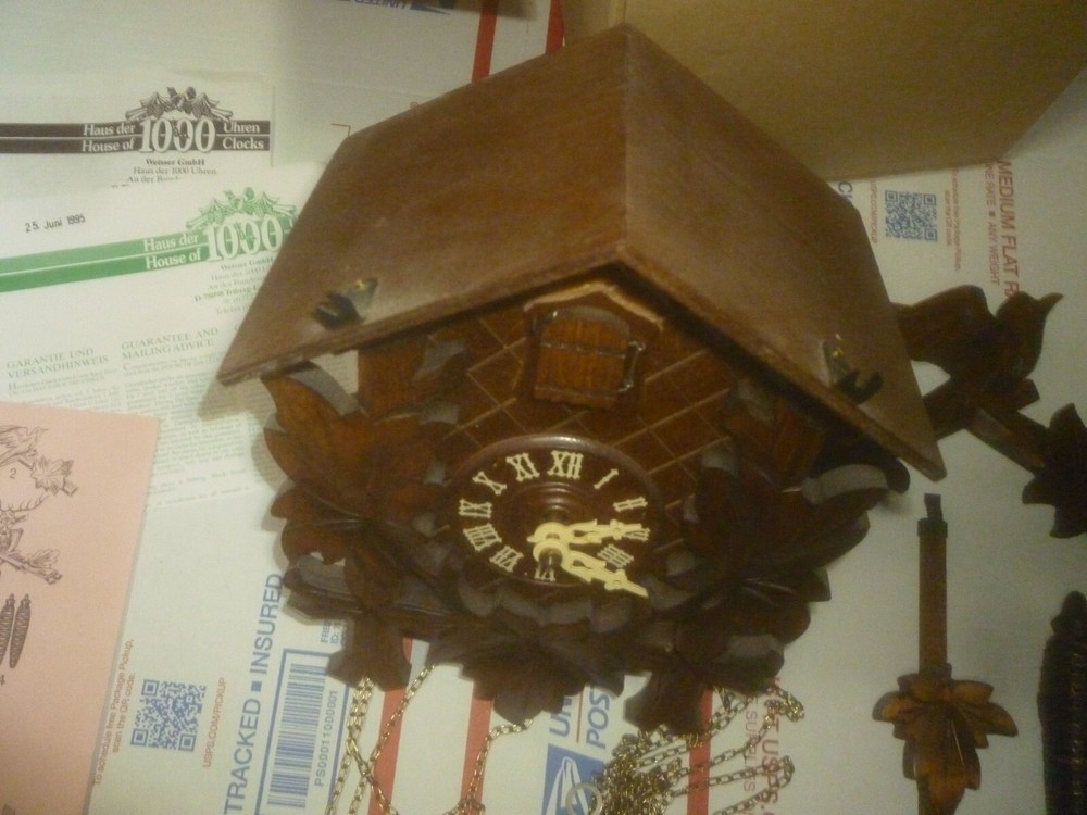 Vintage 1995 German Cuckoo Clock - New Open Box