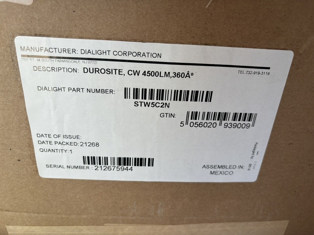 Dialight STW5C2N Durosite LED Area Light