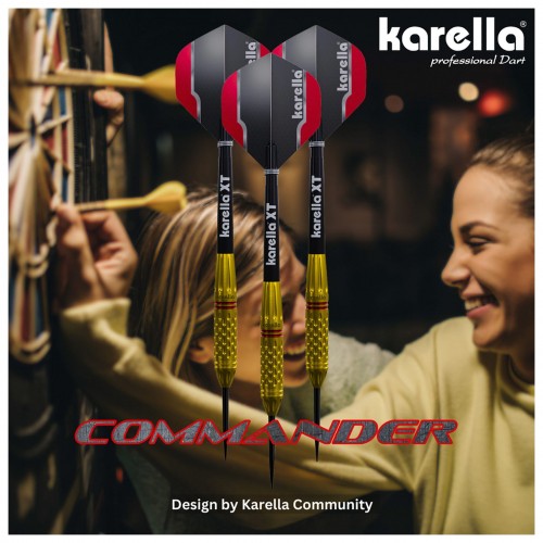 Steeldart Karella Commander - Gold - 90% Tungsten - 22g