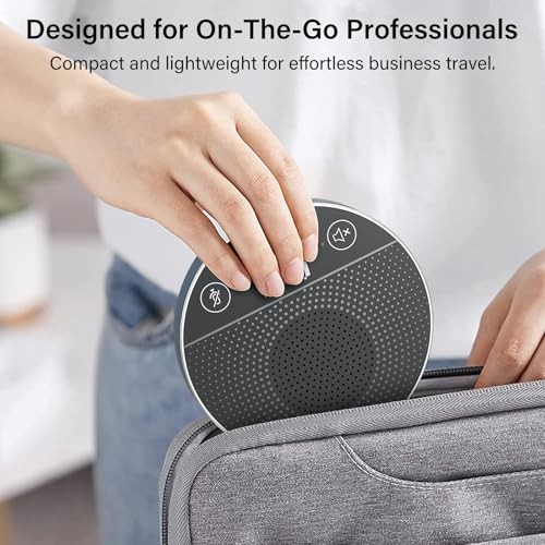 USB Speakerphone,Conference Microphone for Home Office, Omnidirectional