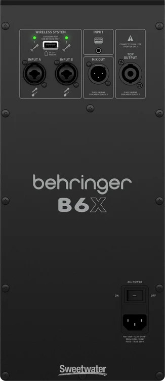 Behringer B6X 800W Active Column Loudspeaker