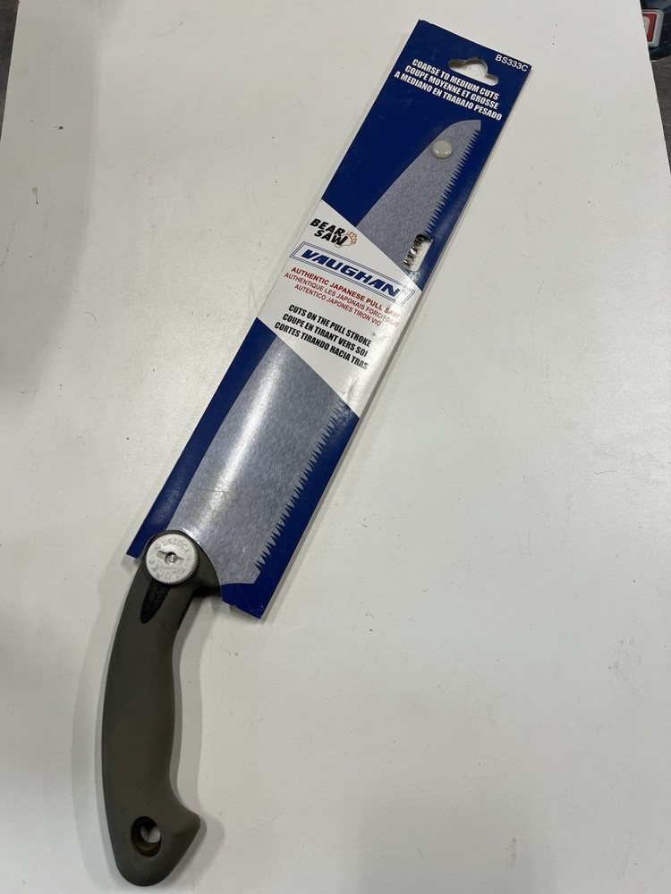 Vaughan BS333C Bear Saw Coarse to Medium Cut Pull Saw