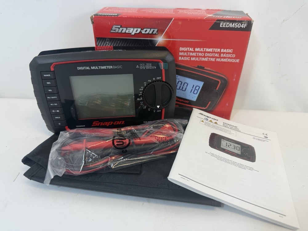 Snap-on EEDM504F Autoranging Digital Multimeter - FAST SHIPPING