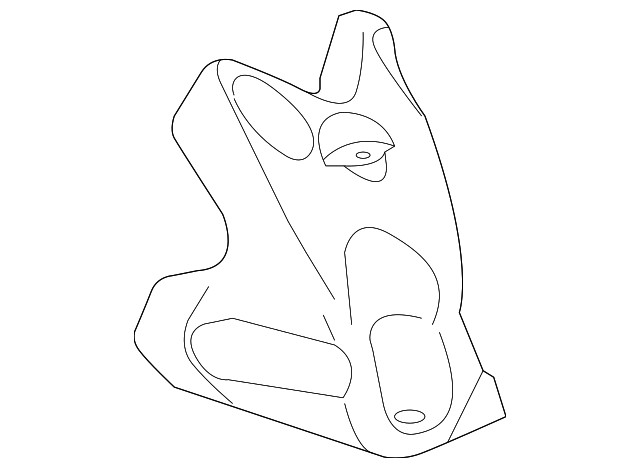 Genuine GM Passenger Side Engine Mount Bracket 23136567