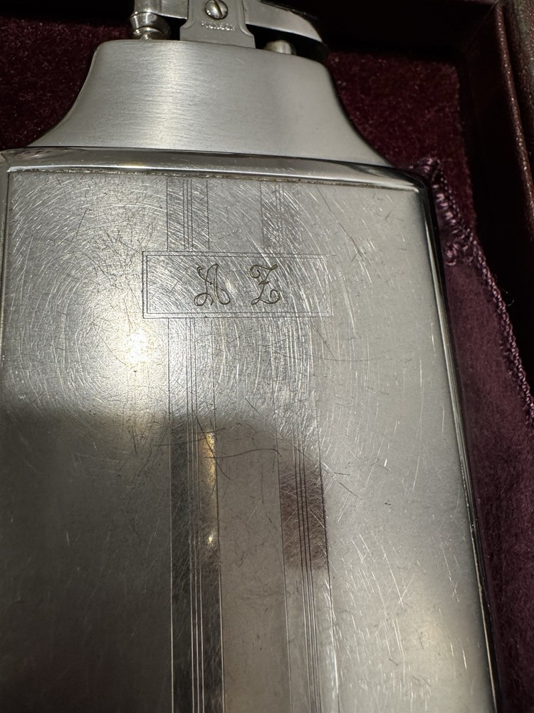 Vintage Ronson Mastercase Lighter W/ Box