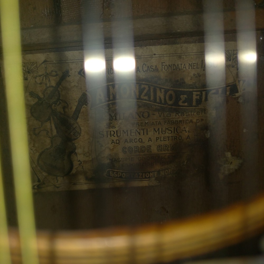 Monzino Mandolin, Old Mandolin, Alte Mandolin