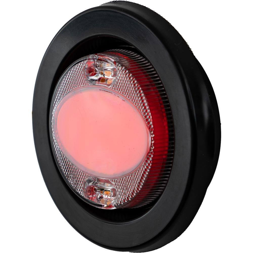 2.5 Inch Marker Strobe Combo Light-Red/Amber