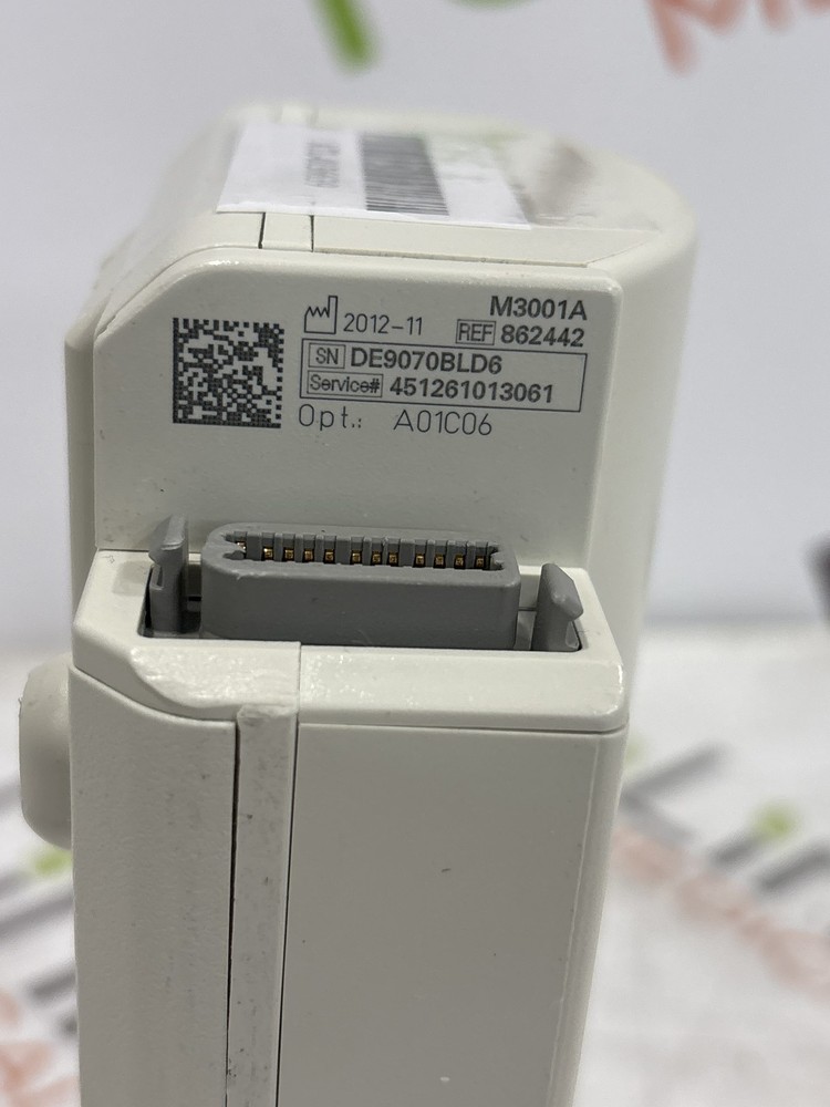 Philips M3001A-A01C06 Fast SpO2, NIBP, ECG, Temp, IBP MMS Module