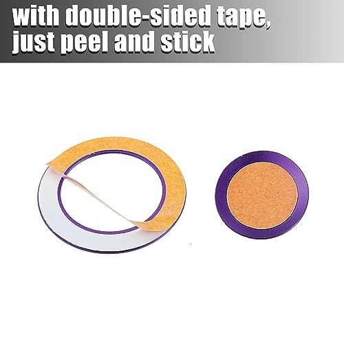 Engine Start Stop Button Cover Kit One Click Push Start Button Trim Purple