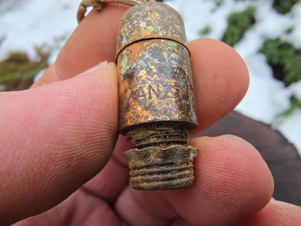 WW2 Accessories from the German bunker relic.