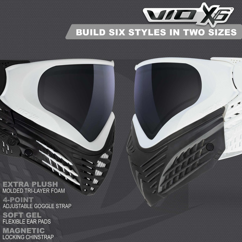 Virtue Vio X6 Goggle - White Storm