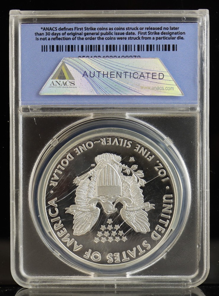 2016-W American Eagle ANACS PR70 DCAM