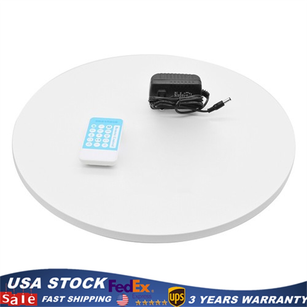 Electric Motorized Rotating Display Stand 360° Turntable Platform with Remote