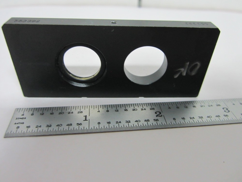 MICROSCOPE SLIDE FILTER LEITZ GERMANY 553392 OPTICS BIN#K9-07