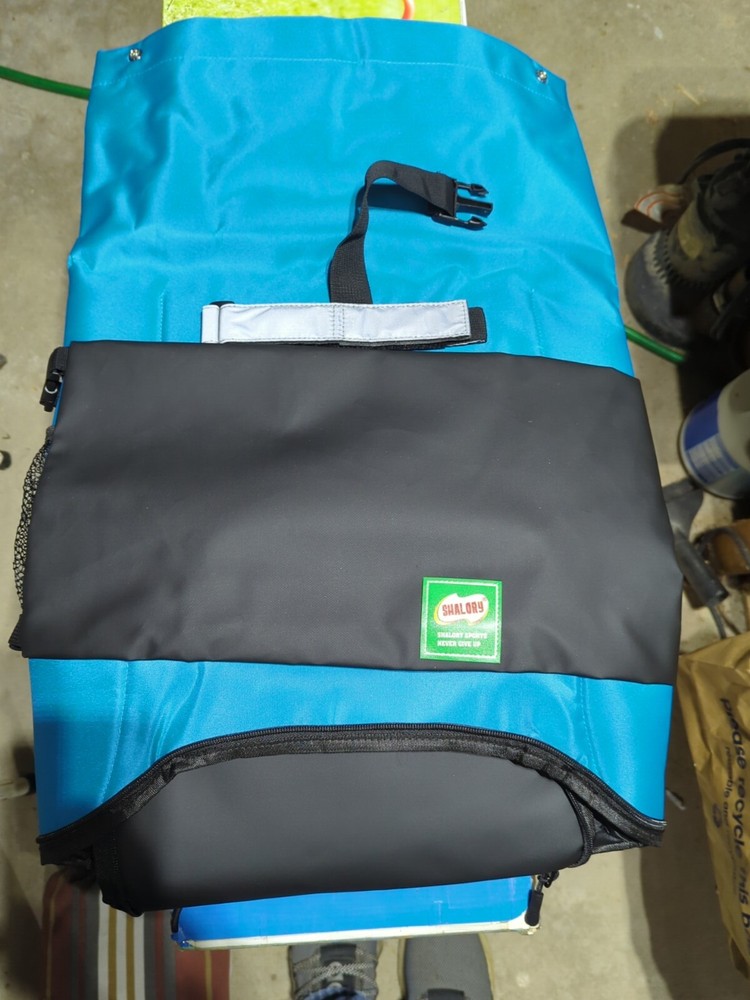 Tipra Multipurpose Day pack- Lake Blue And Black