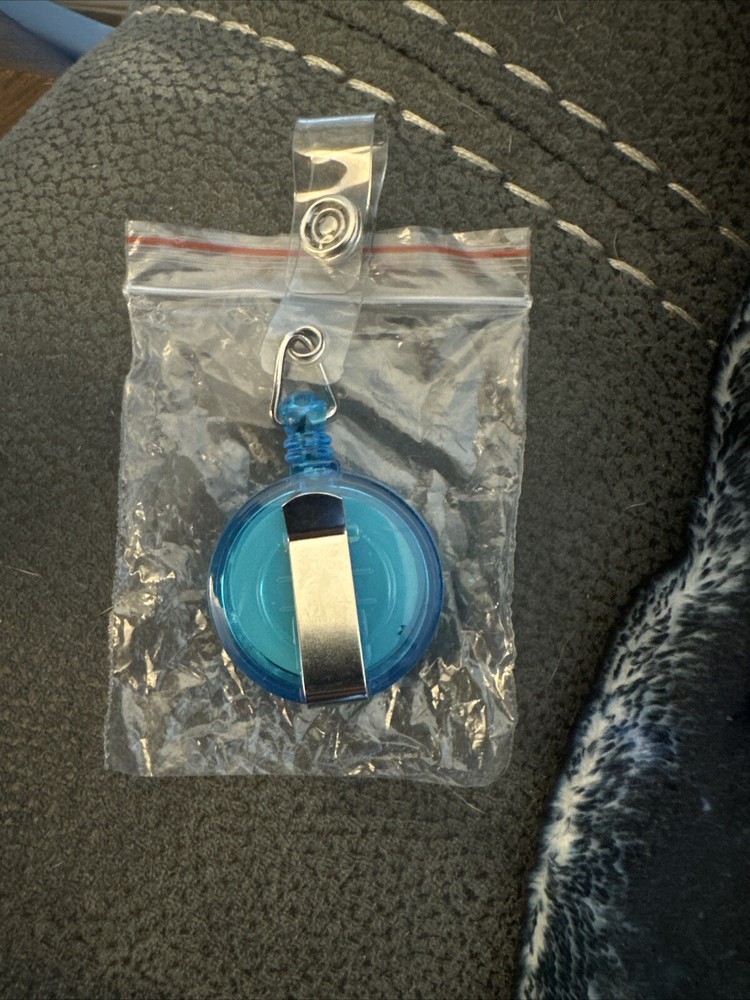 Nurse Badge ID Clip (Light Blue)