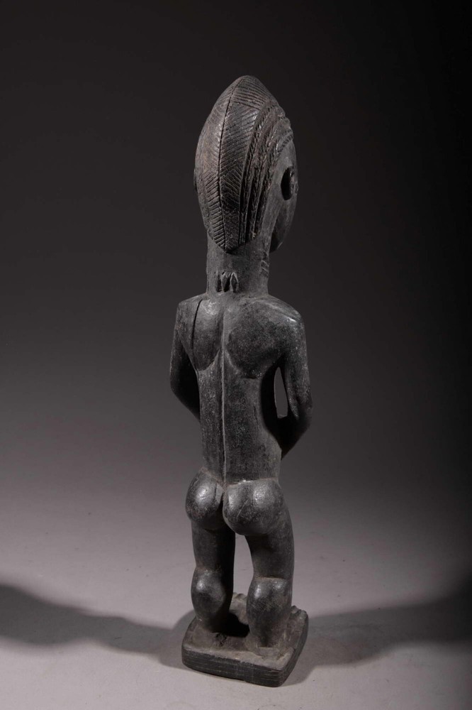 Mask African Statue Baoulé 2489