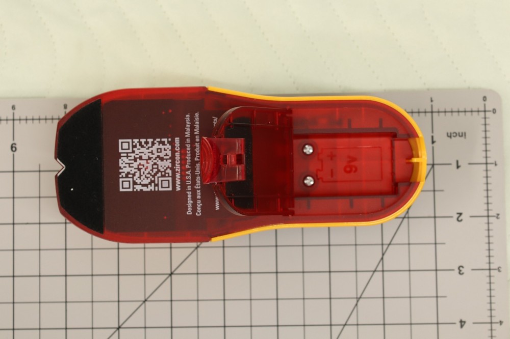 Zircon HD55 9 Volt 4-Mode Multiscanner for Finding Studs, Live Wire, or Metal