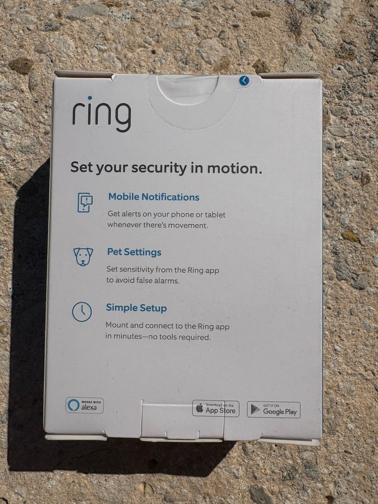 Ring Wireless Contact Sensor (2nd Gen,) - New ( Z Wave Plus)