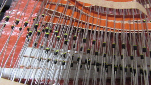 BB809 PHILIPS VHF Variable Capacitance Diode DO-34 (10 pieces) NOS Fast Ship USA