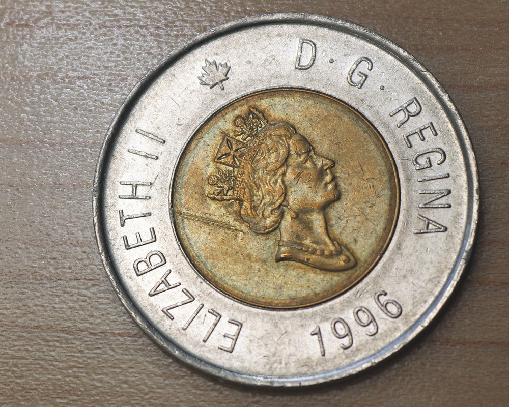 1996 Canada 2 Dollars Polar Bear