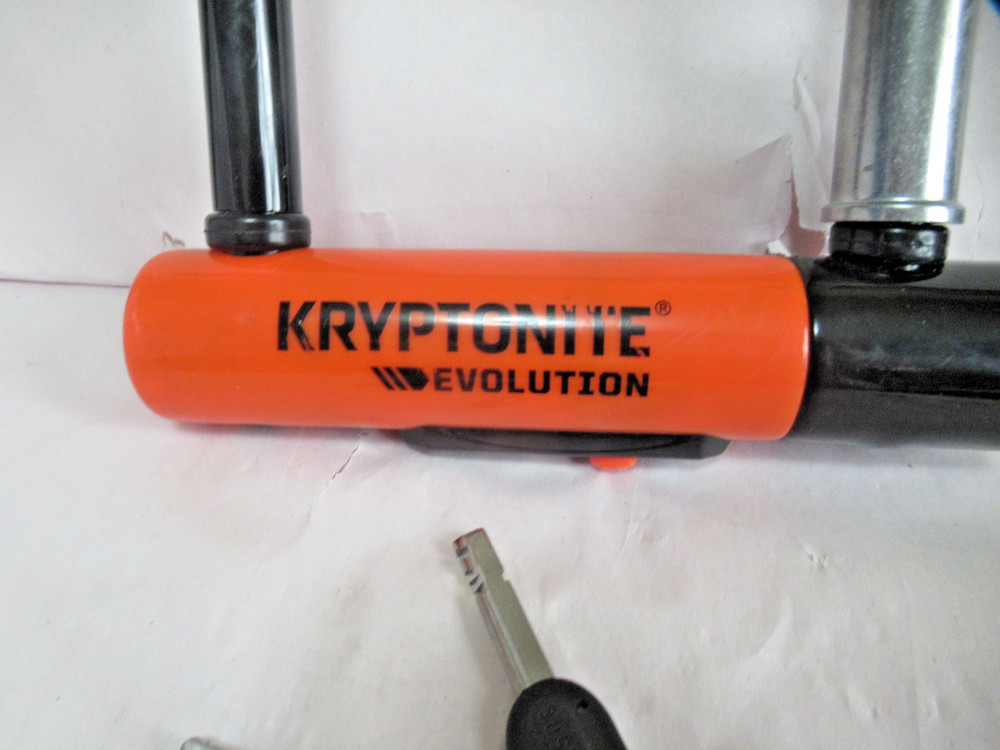 Kryptonite EVOLUTION -Lock - 4 x 11 1/2"- 16MM 5/8" Keyed BIKE LOCK