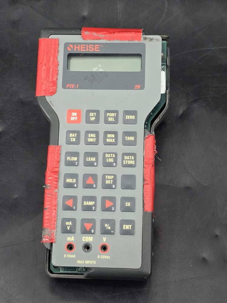 Heise PTE-1 Hand Held Calibrator HQS-1 Sensor Programming Module PARTS ONLY