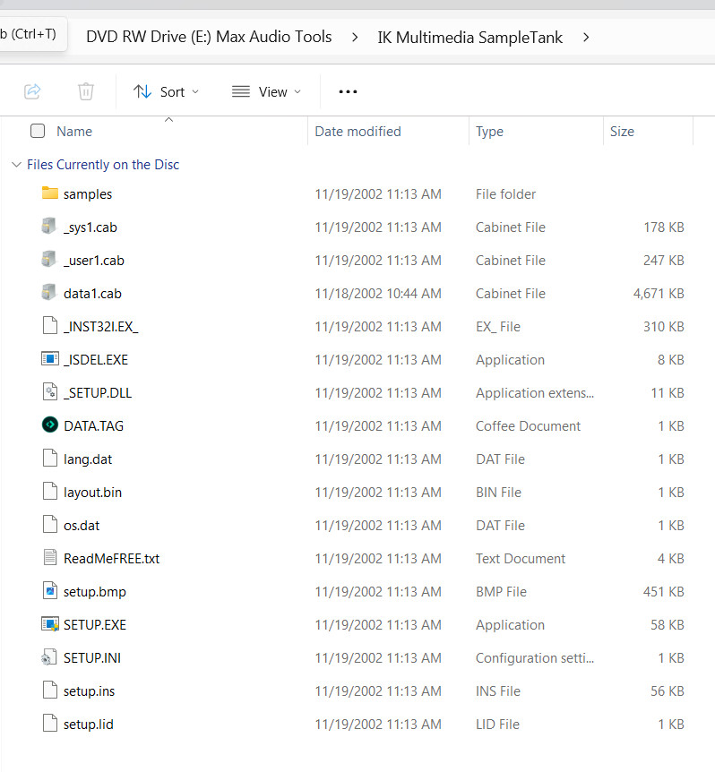 Audio Tools Sample CD - Bundled by M-Audio - Maximum Audio Tools Software