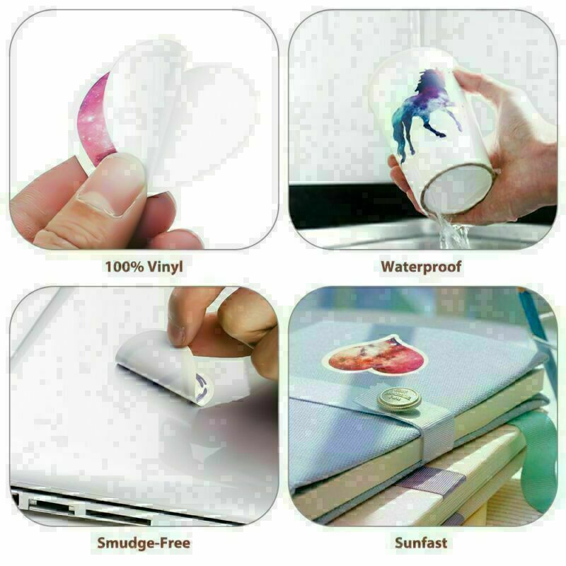 Lot Set of 100 Motorcycle Motocross Decals Stickers Pack Racing ATV UTV Dirtbike