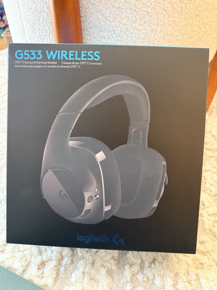 Logitech G533 Wireless Gaming Headset – Black