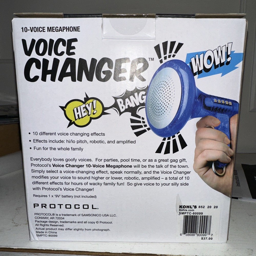10-Voice Megaphone Voice Changer