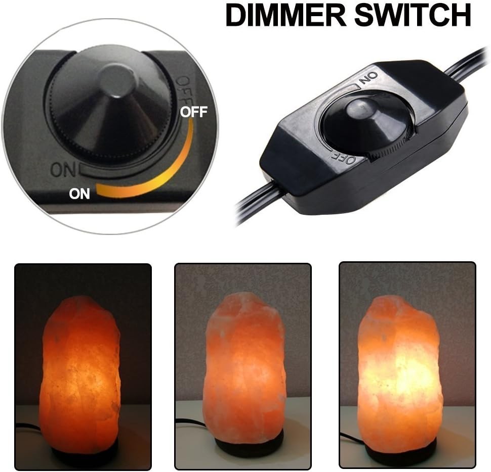 "Himalayan Salt Lamp Cords (6Ft) with Dimmer Switch,Original Replacement Cords w