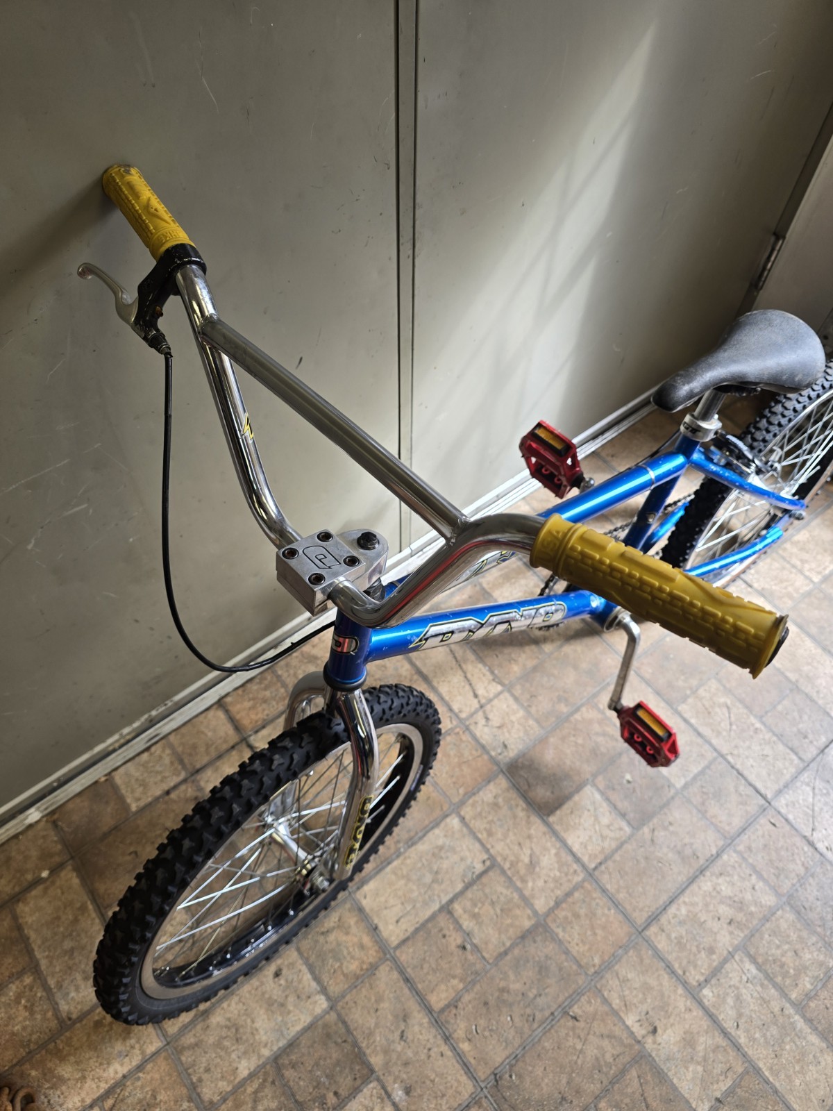 1995 Dyno VFR BMX Bicycle Complete Blue Old Mid School BMX