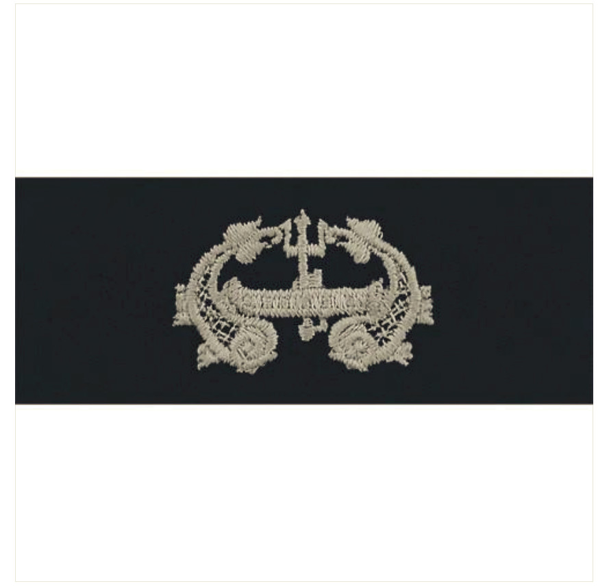 Vanguard NAVY EMBROIDERED BADGE: DEEP SUBMERGENCE ENLISTED - COVERALL
