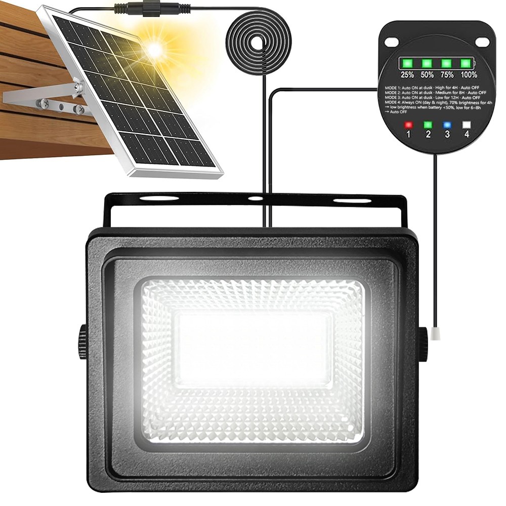 LED Solar Pendant Light Solar Powered Motion Sensor Shed Light With Pull Switch