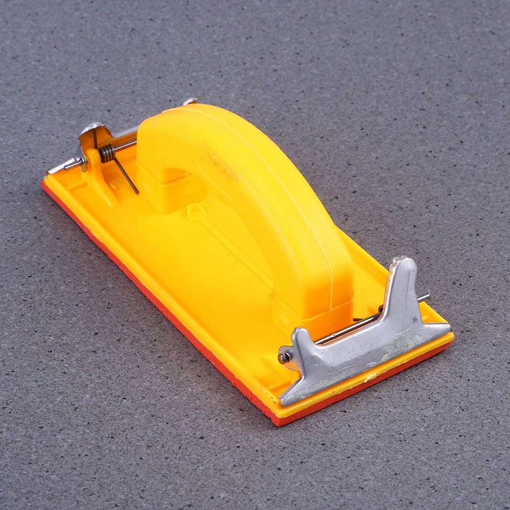 Decking Sanding Tool Mini Hand Block Sandpaper Holder for Wall with Handle