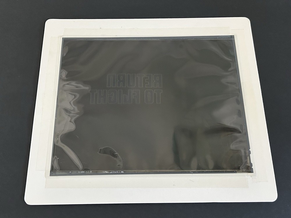 1988 NASA Rockwell Shuttle Return To Flight Presentation Transparency-4595